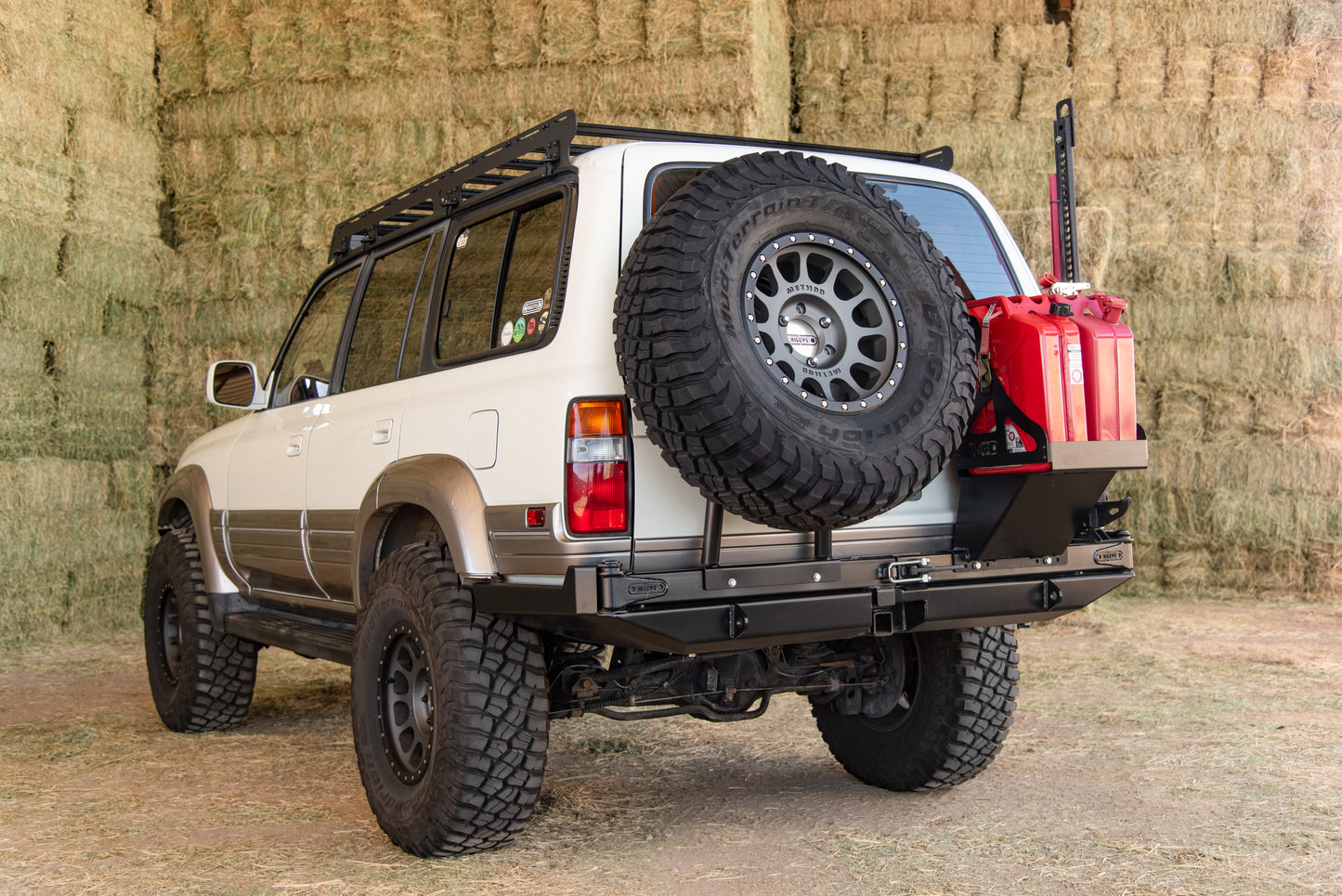 80 Series Dual Swing Rear Bumper.