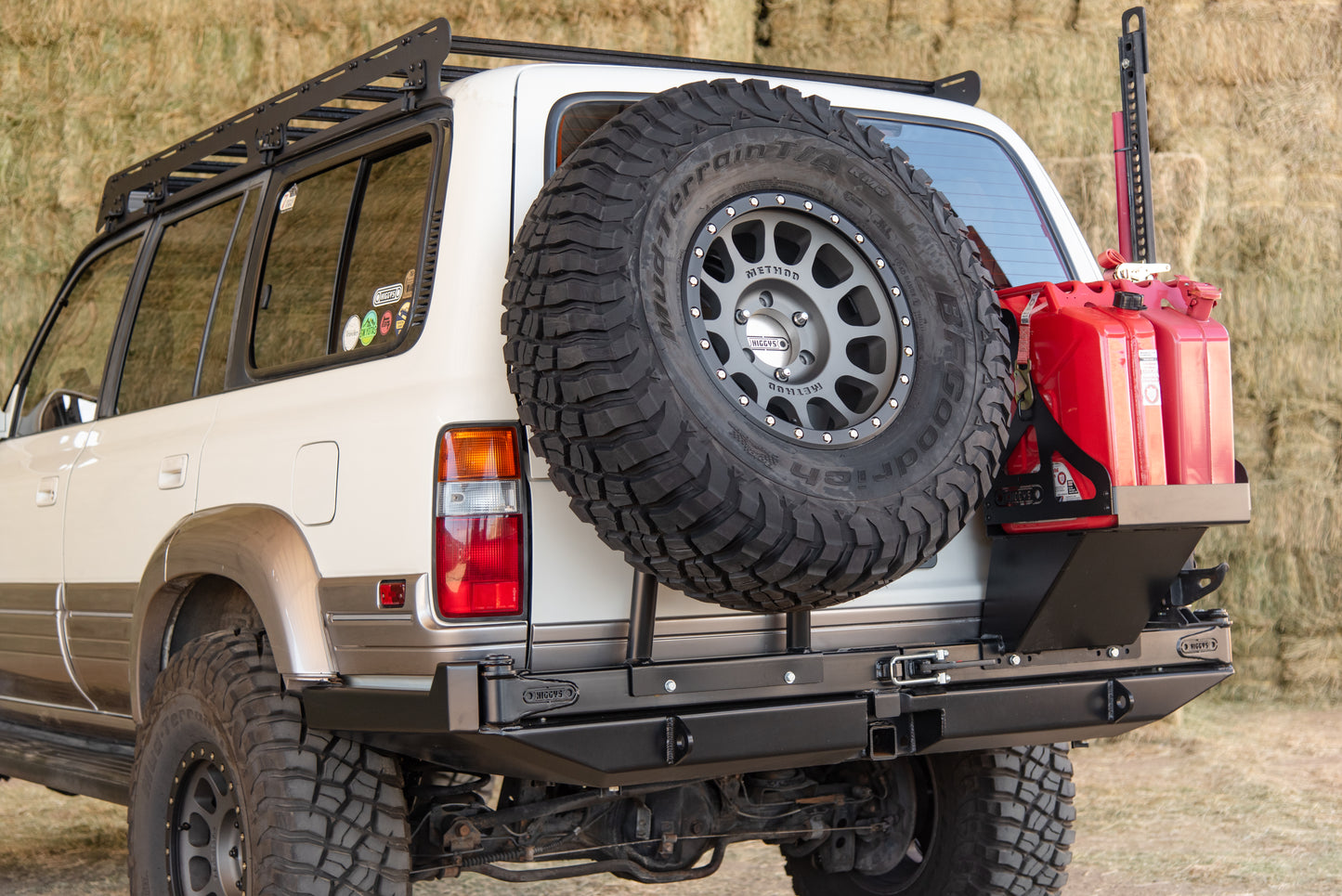 80 Series Dual Swing Rear Bumper.