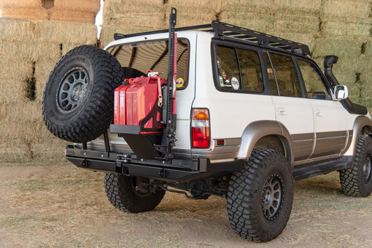 80 Series Dual Swing Rear Bumper.