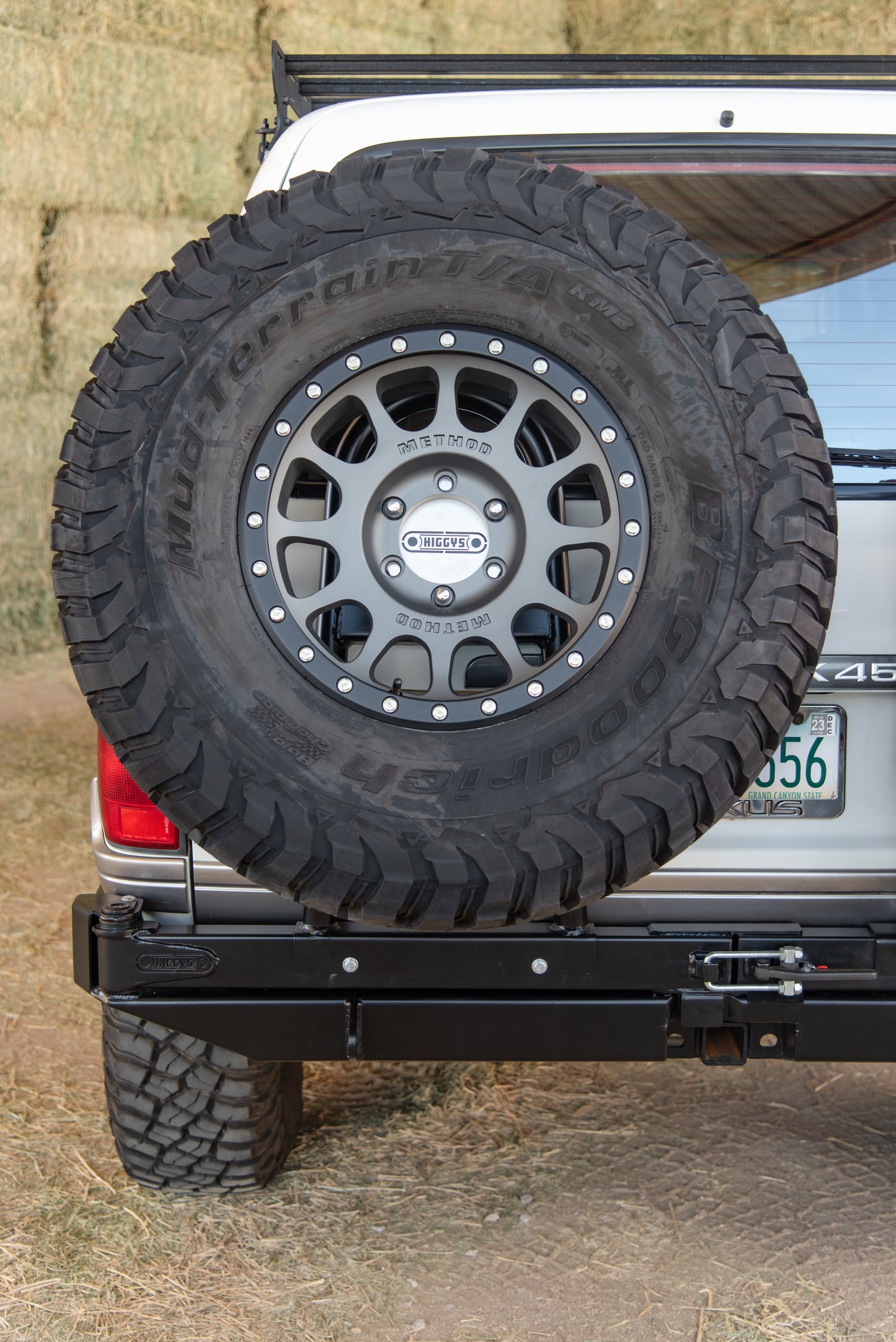 80 Series Dual Swing Rear Bumper.