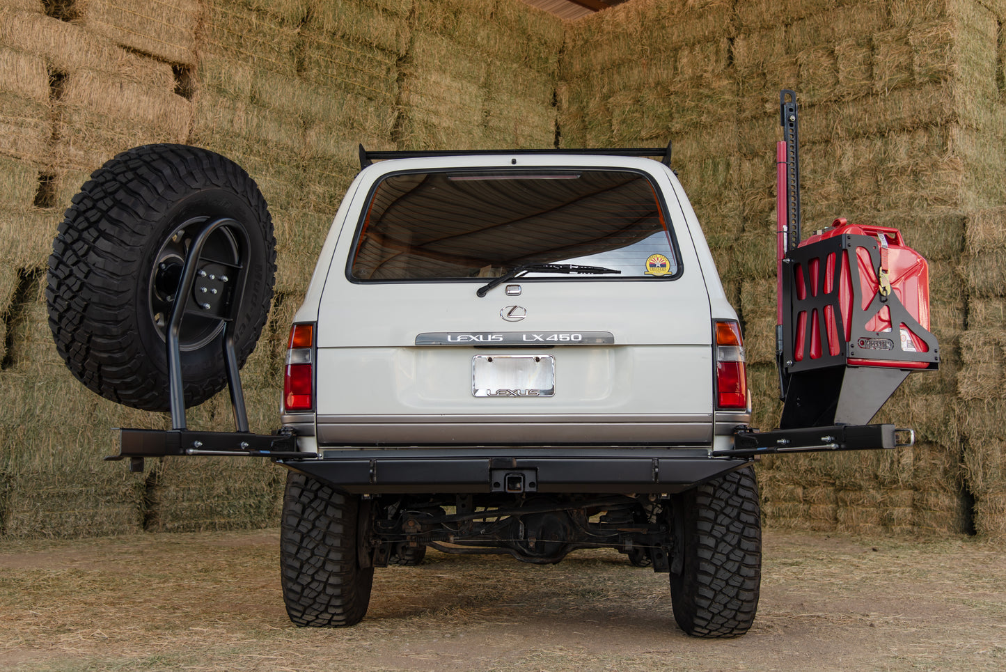 80 Series Dual Swing Rear Bumper.