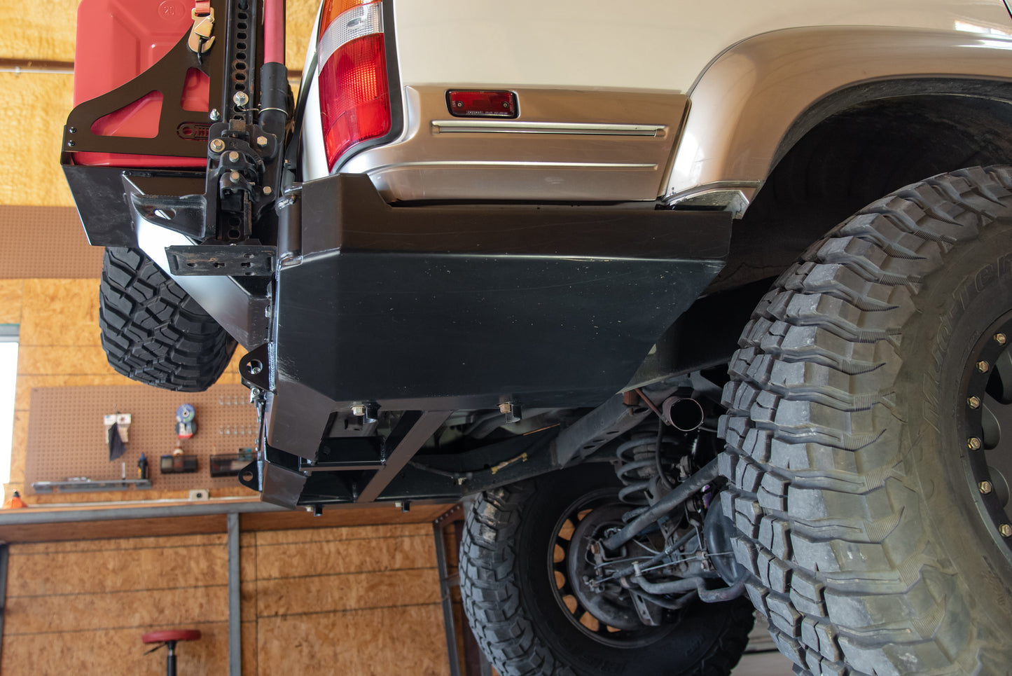 80 Series Dual Swing Rear Bumper.