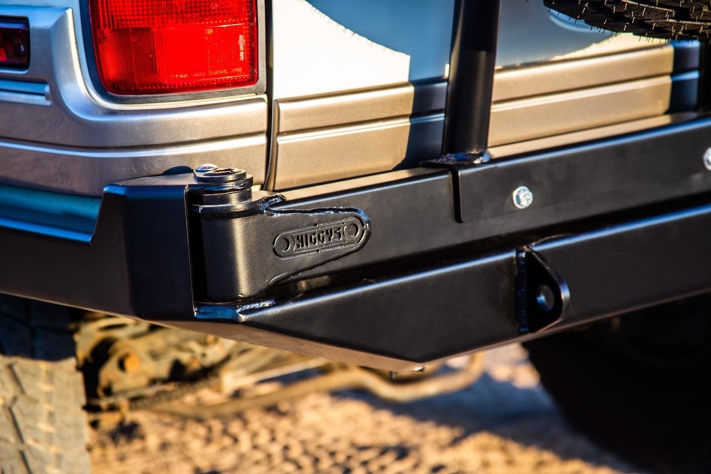 80 Series Dual Swing Rear Bumper.